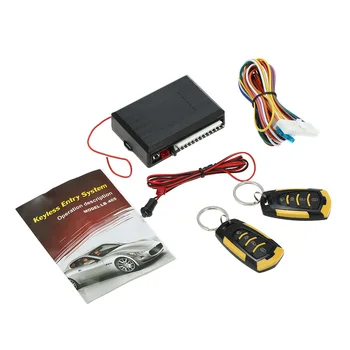 

Hot Universal 12V Car Auto Alarm Remote Central Door Lock Kit Locking Vehicle Keyless Entry System Kit Burglar Alarm