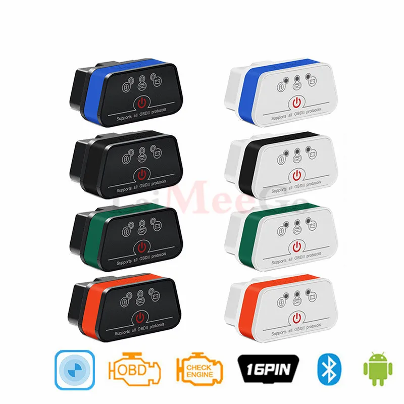 Vgate iCar2 OBD Bluetooth 3.0 ELM327 Scanner Car Scanning Diagnostic Tool For Android OBD Code Reader Car Accessories For  BMW (2)