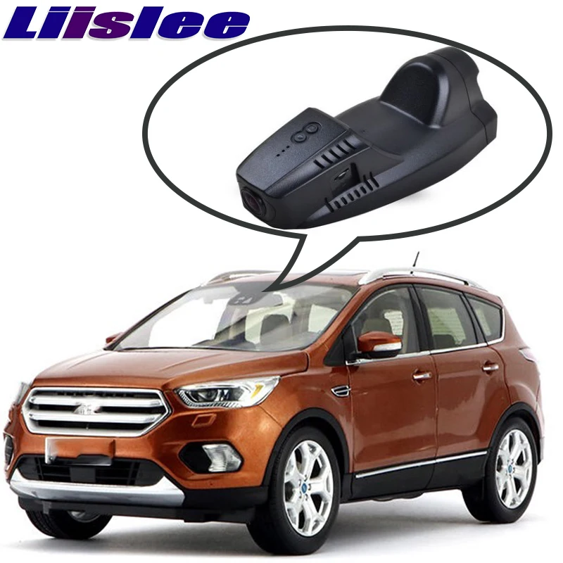 Автомобильный видеорегистратор LiisLee с Wi Fi для Ford Kuga Escape 2012 ~ 2017|driving video recorder|video