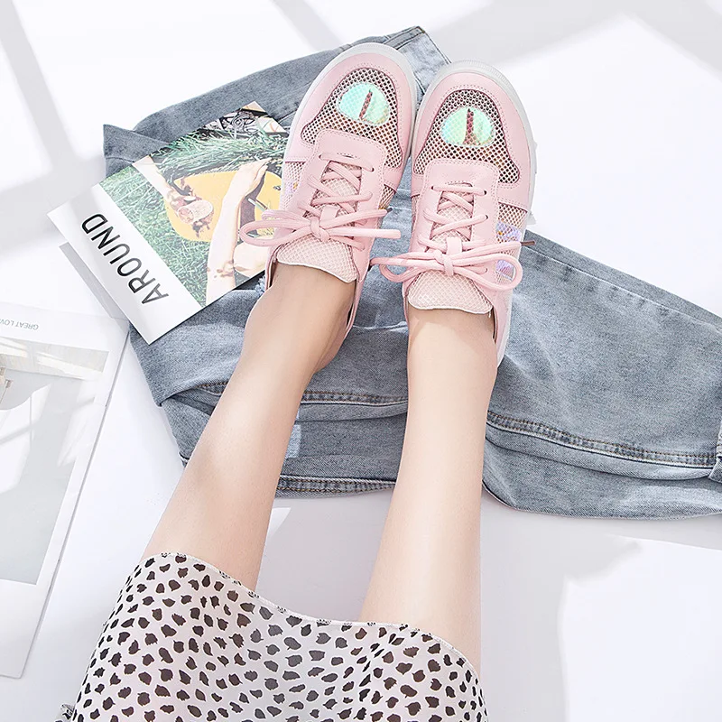 

Genuine Leather Closed-toe Semi-SLIPPER Women's Versatile Casual Lazy Flat Sandals Summer Fashion Outer Wear Online Celebrity 20