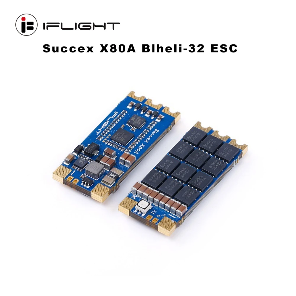 IFlight Succex X80A 2 8s Blheli 32 Bit X class Single Esc поддерживает Dshot150/300/600/1200/multishot/oneshot для Fpv Rc Drone