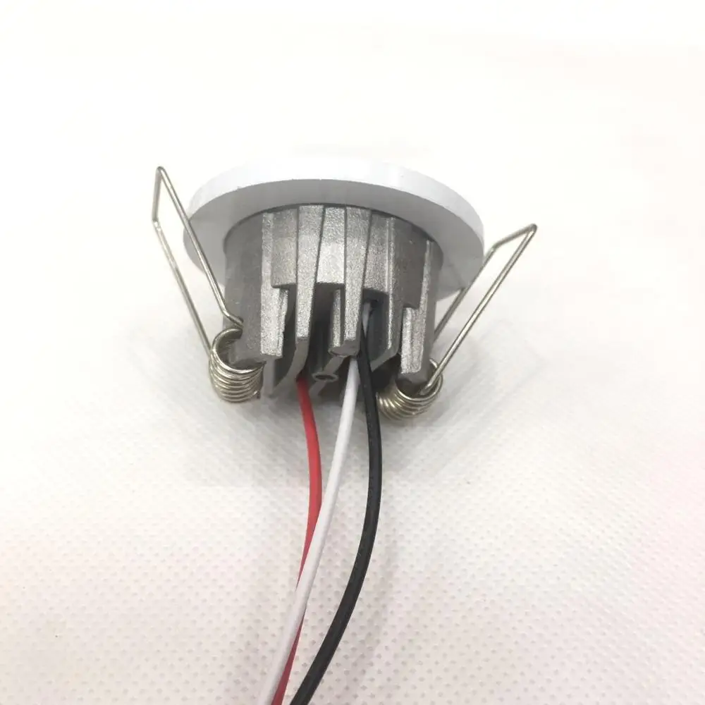 5Stück 3 W светодиодный мини Einbauleuchte круглый verstellbarer пятно Deckenlampe 230 V светодиодный-Schrankleuchte