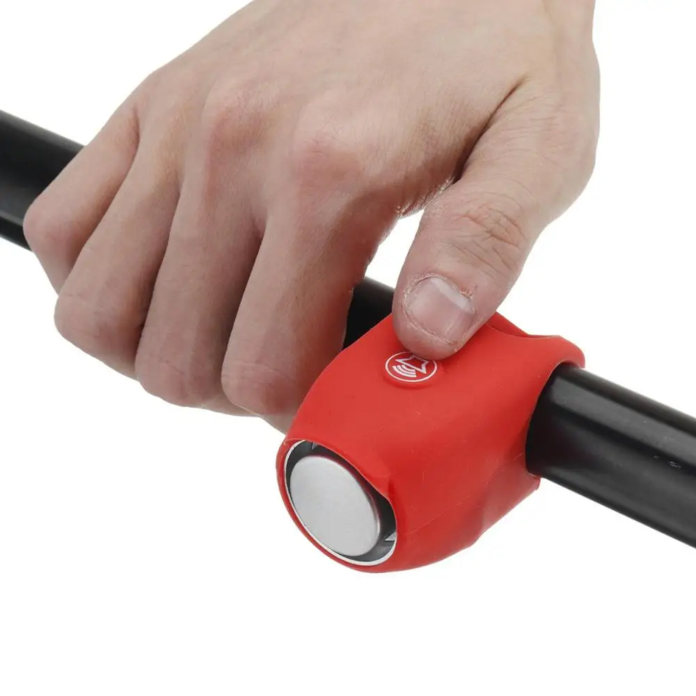 

BIKIGHT Silicone 120db Cycling Electric Horn Waterproof Bicycle Ring Loud Clear Durable MTB Bike Bell