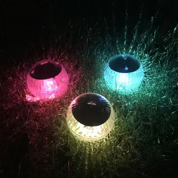 

Solar Sensor Powered LED Lamp Pool Pond Float Globe Ball Light Color Changing
