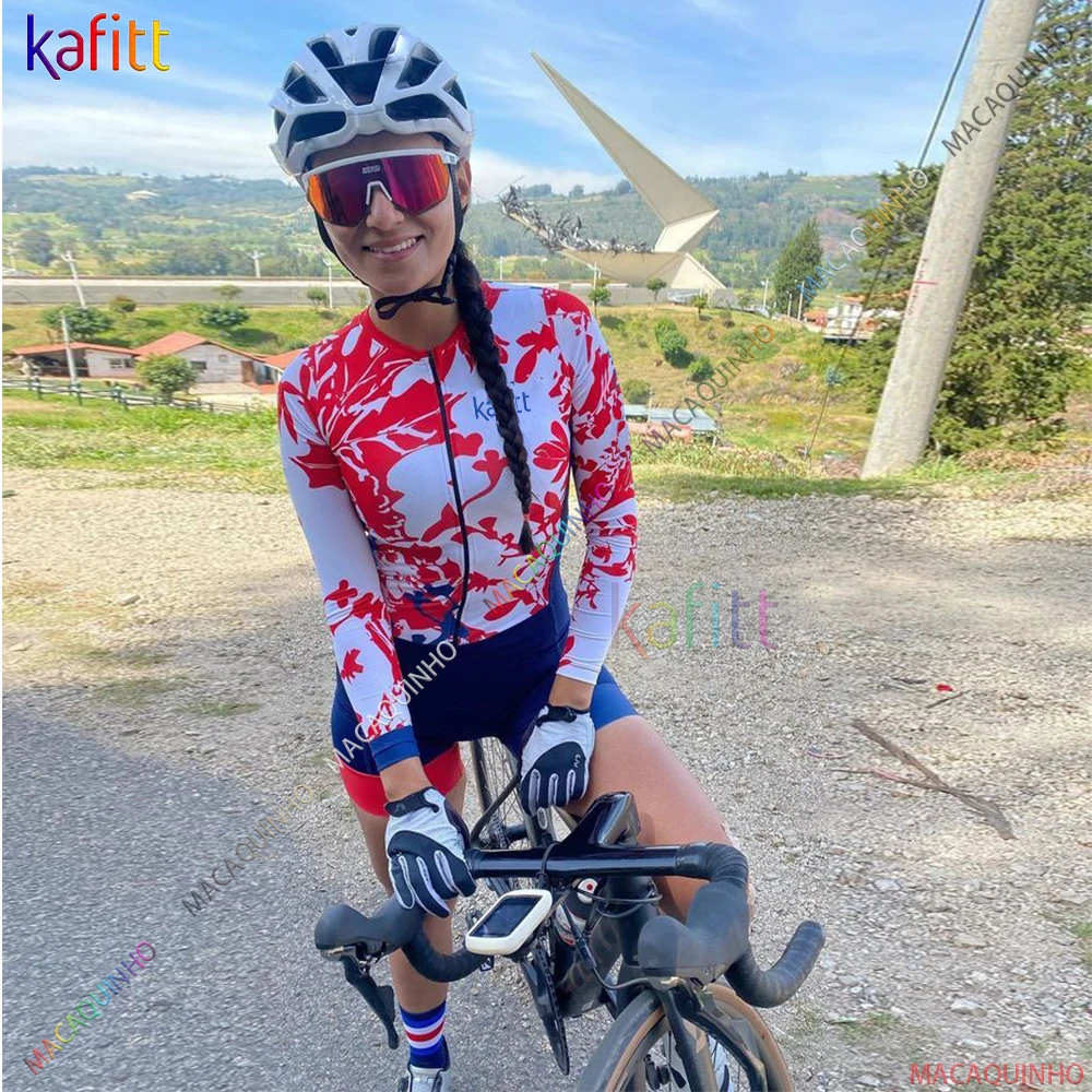 

Kafitt Set Of Clothes Brazil Women's Cycling Jumpsuit Long Macaquinho