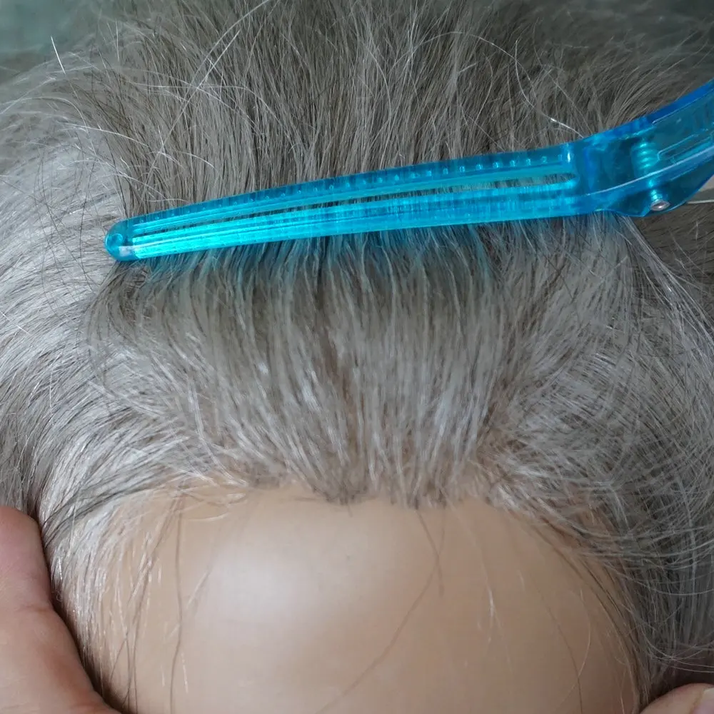 Hstonir монобазовый парик на шнурке мужской индийские волосы remy Pelucas Pelo натуральные