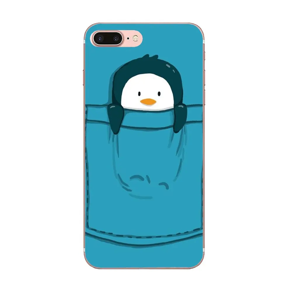 as picture Arctic животное Пингвин типа «сделай сам» Красивые TPU мобильного телефона для Galaxy J1 J2 J3 J330 J4 J5 J6 J7 J730 J8 mini Pro - Цвет: as picture