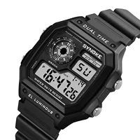 SYNOE Men's Sports Watches Digital Watch Life Waterproof Male Chronograph Double Time Wristwatches Watches For Men Electronic 2