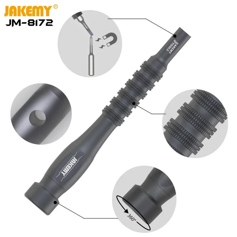 £14.97 Jakemy Jm 8172 Multifunction Screwdriver Repair Tool Set With S2 Magnetic