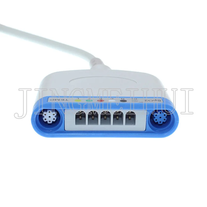 Совместимый кабель Seimens-Drager 3368391 с адаптером spo2/Temp/ECG для монитора SC6000/6002XL/7000/9000