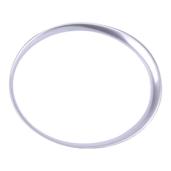 

5pcs Dashboard Meter Ring Speedometer Gauge Cover Console Display Trim Silver fit for Porsche 911 991 2011 2010 2013 2014 2015