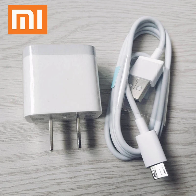 Адаптер XIAOMI 5 В 2 А штепсельная вилка стандарта США зарядное устройство для