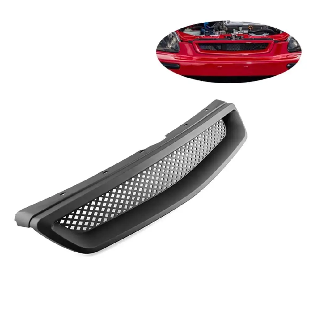 ABS Авто модификация сети для 96 98 HONDA CIVIC EK CX DX EX HX LX Передняя вытяжка гриль решетка T R