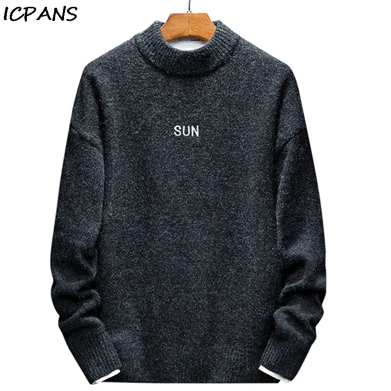 

ICPANS Autumn Winter 2019 Mens New Clown Sweater Hip Hop Cotton Polyester Streetwear Mens Pullover Sweaters