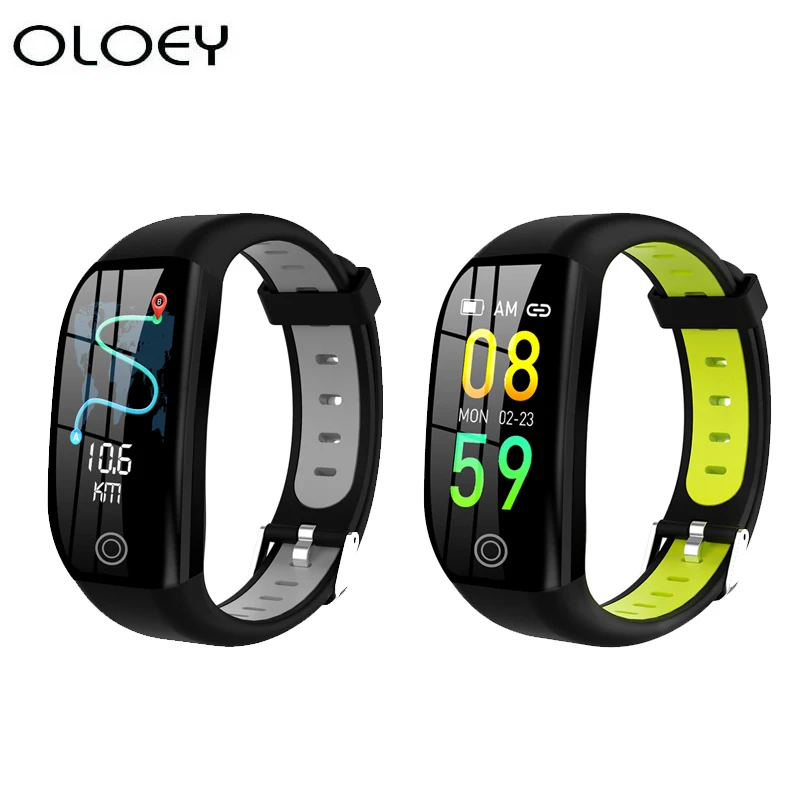 

F21 Smart Wristband Heart Rate Monitor Fitness Tracker Blood Pressure Blood Oxygen Smart Fitness Bracelet Bluetooth 4.0 Phone