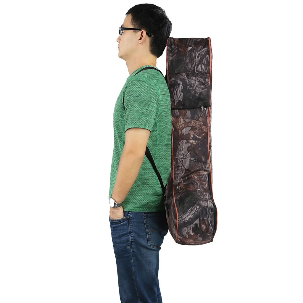 Lightweight Archery Hunting Bow Storage Bag Case w/ Adjustable Shoulder Strap T Shaped Bow Bag Archery Hunting Accessories