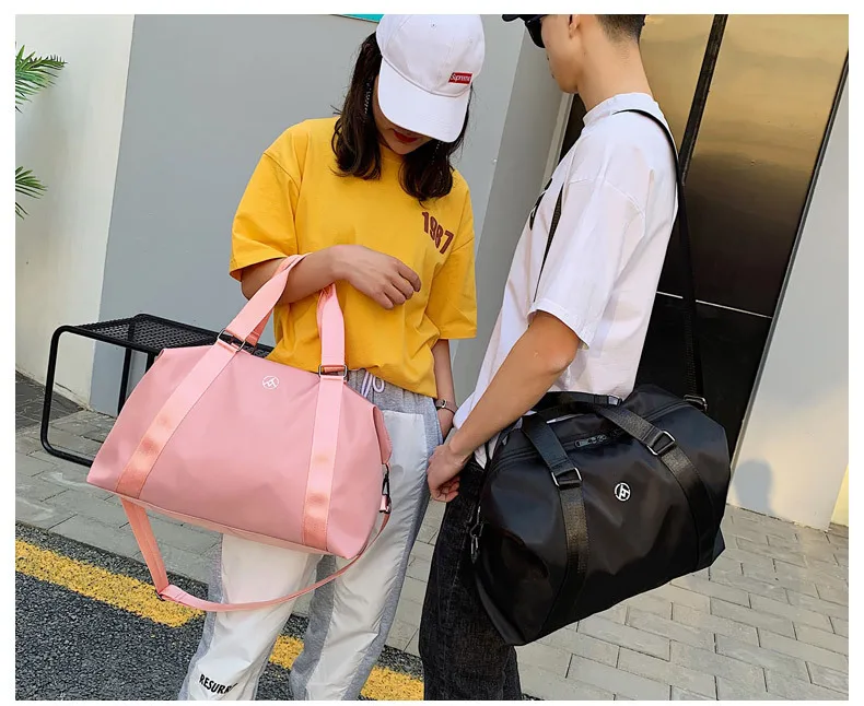 Wobag модная спортивная женская сумка для занятий йогой, тренировочная сумка, повседневные дорожные сумки для путешествий, уличные выходные сумки для сна, розовая сумка Bolso