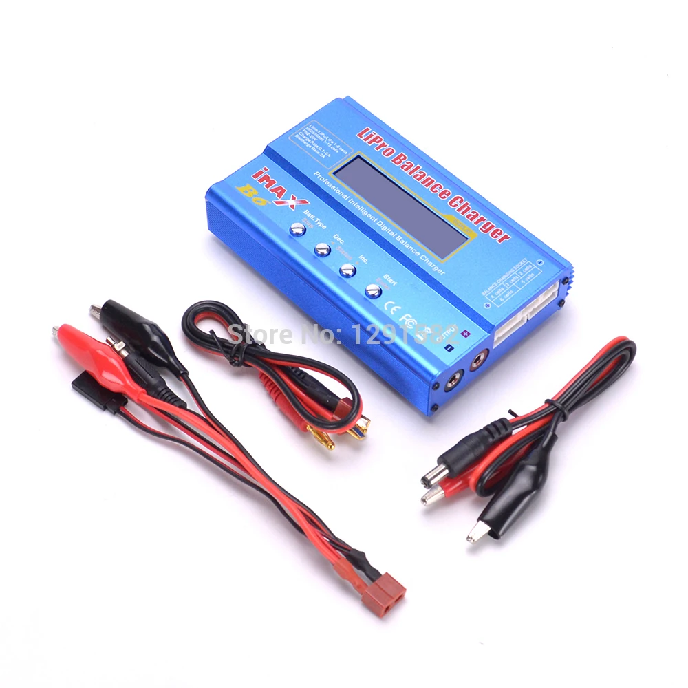 

Hot iMAX B6 Li-on Lipo NiMh Li-ion Ni-Cd RC Battery Balance Digital Charger Discharger 80w version with EU / US adaptor 12V 5A