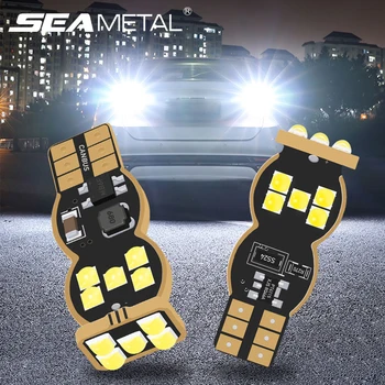 

2x Canbus T15 LED Bulb 12V 15SMD Car Reverse Lights Auto Backup Parking Light Tail Lamp Xenon White Light 660Lm Super Bright