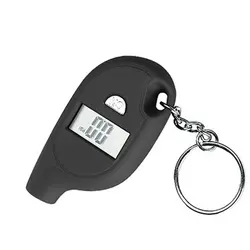 Mini porte clés numérique LCD de haute qualité, manomètre de pression d'air pour pneu de voiture, moto, offre spéciale 