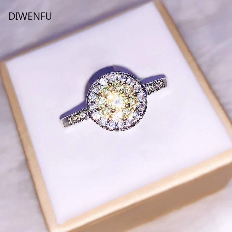 

S925 Sterling Silver Ring for Women Diamond Wedding Bands Fine Jewelry for Luxury Classic Bohemia Engagement Silver Ring Women