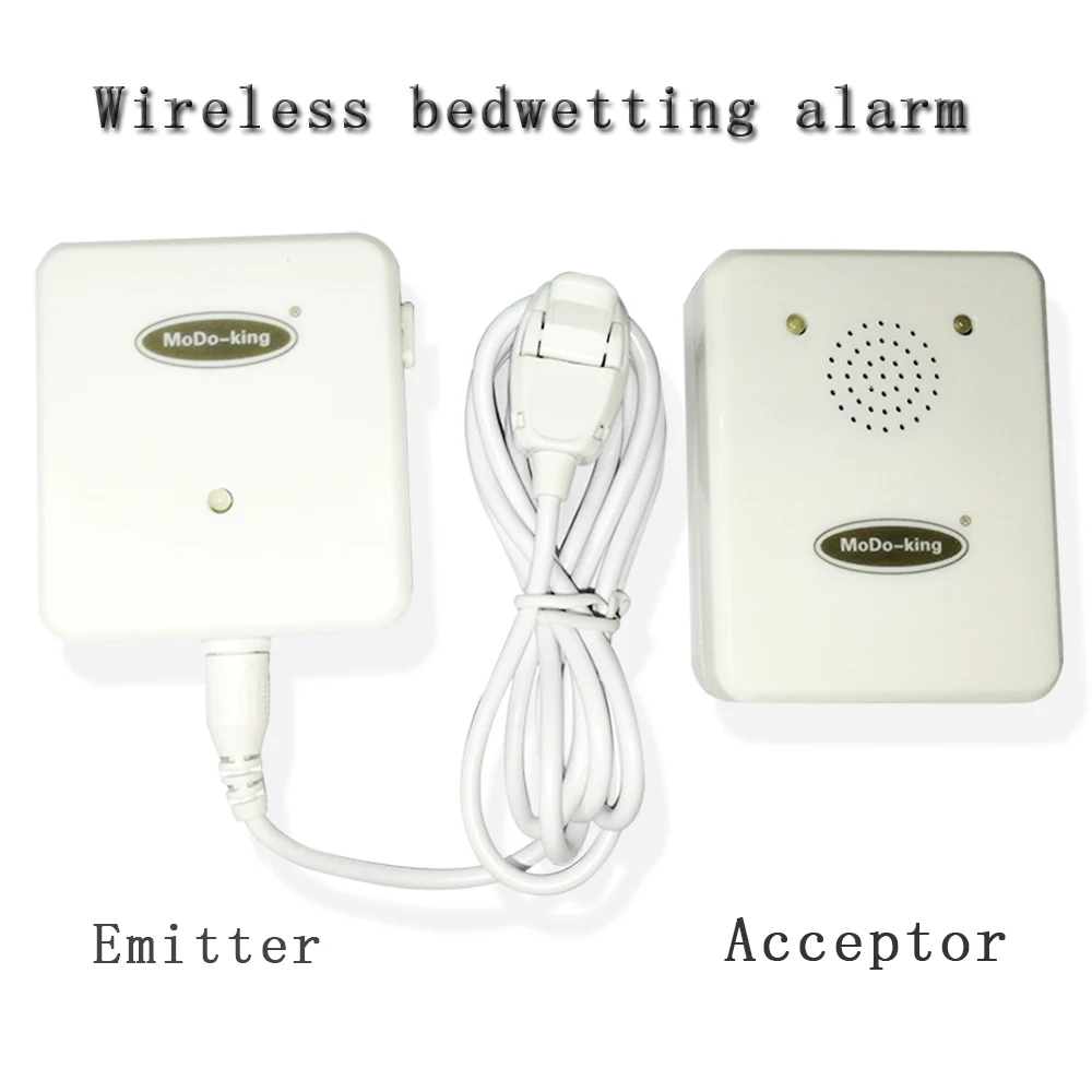 MoDoking Wireless Reception Distance 30 Meters Bedwetting Alarm For