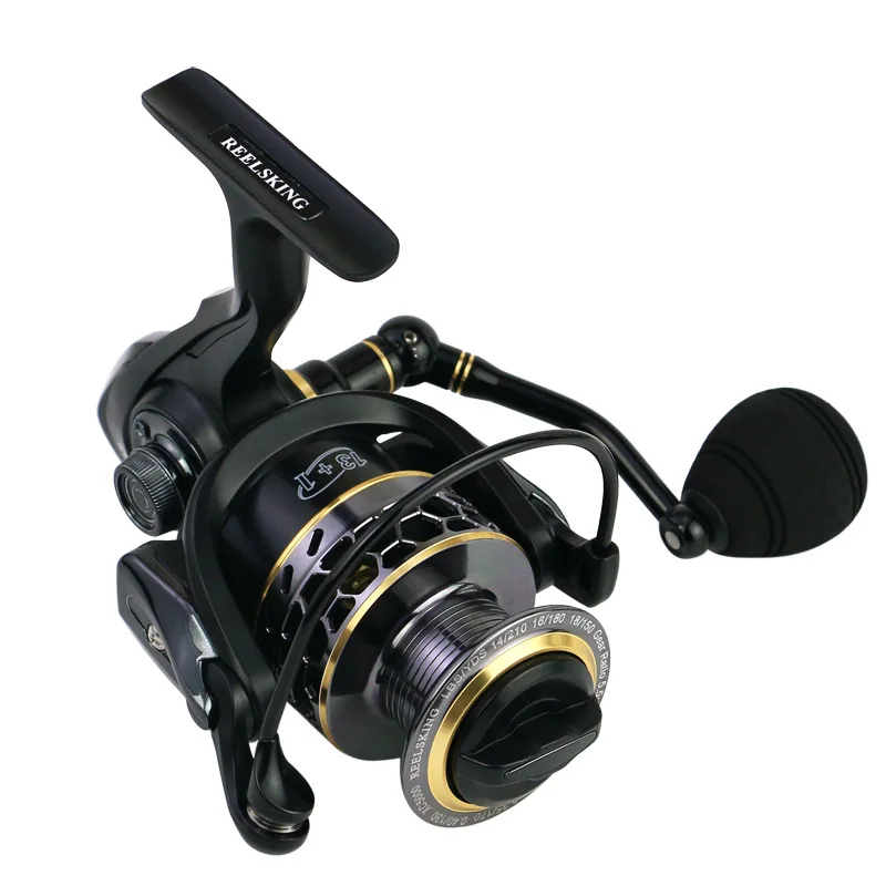 Рыболовная катушка REELSKING XC 1000-7000 Эва ручка плавная металлическая карп приманка