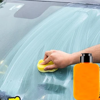 

1 Pc 120ml Oil Film Remover Strong Decontamination Glass Coating Agent Car Liquid Cleaner Window Glass Cleaner For Car Glass
