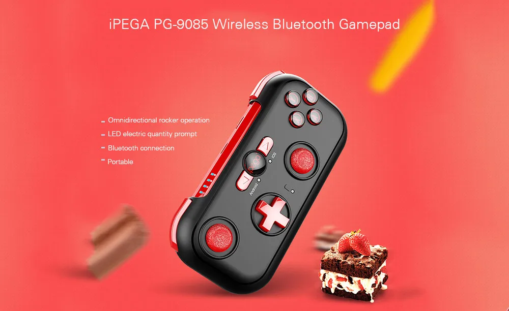 IPega PG-9085 мини Беспроводной Bluetooth геймпад игровой контроллер для Android iOS nintendo переключатель Win7/8/10 джойстик