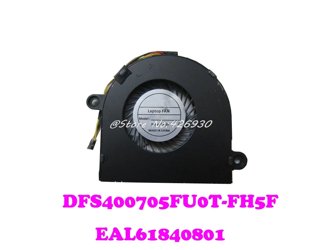 Вентилятор процессора ноутбука для LG DFS400705FU0T-FH5F EAL61840801 DFS160005030T-FH83 EAL61820901 DFS160005030T-FHDA EAL61860801 C-A20C
