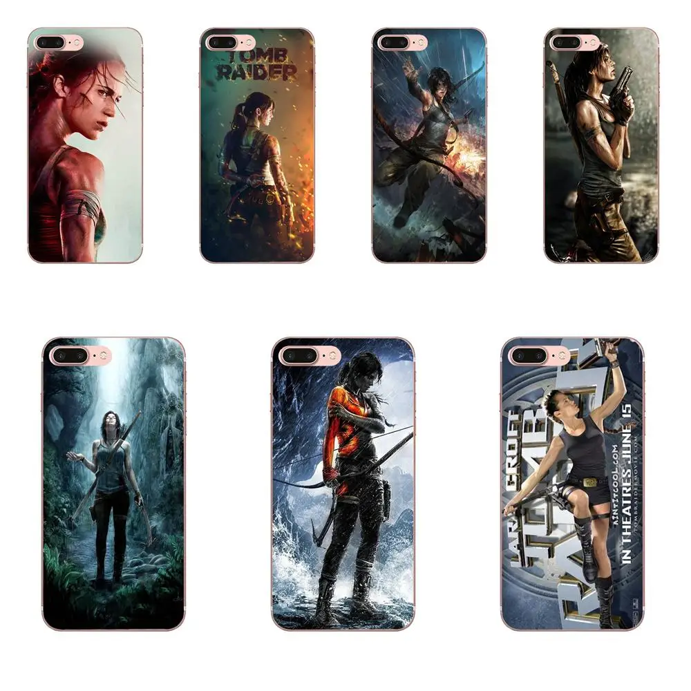 Мягкий чехол из ТПУ для Xiaomi Redmi Mi 4 7A 9T K20 CC9 CC9e Note 7 8 9 Y3 SE Pro Prime Go Play Tomb Raider Lara Croft Game |