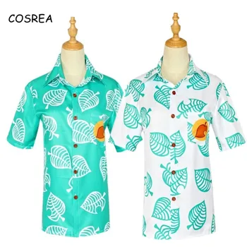 

Game Animal Crossing T Shirt Shirt Tom Nook Tshirt Men's T-shirts Tees Short Sleeve Tops Kids Crossing Animal Clothing Cosplay