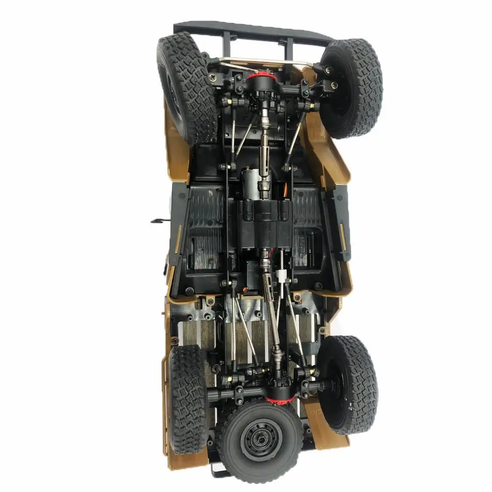 WPL C44KM RC автомобиль 1/16 4WD 2CH Metal Edition в разобранном виде комплект для рок-кроулинга, Управление внедорожный Радиоуправляемый автомобиль с головой светильник игрушки транспортных средств