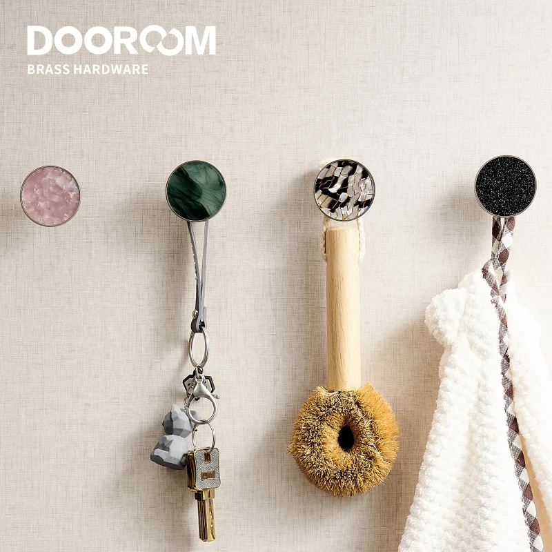 Brass Furniture Handles Colorful Shell Matt Brushed Nickel Silver Hooks Wardrobe Dresser Cupboard Cabinet Drawer Knobs