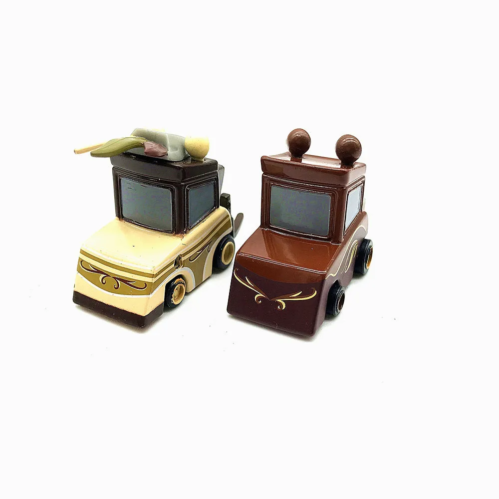 2pcs/set Disney Pixar Cars Star Wars Pitties As Logray 1:55 Diecast Metal Alloy Toy Car Model Kids Boy Birthday Gift