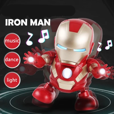 dancing iron man robot