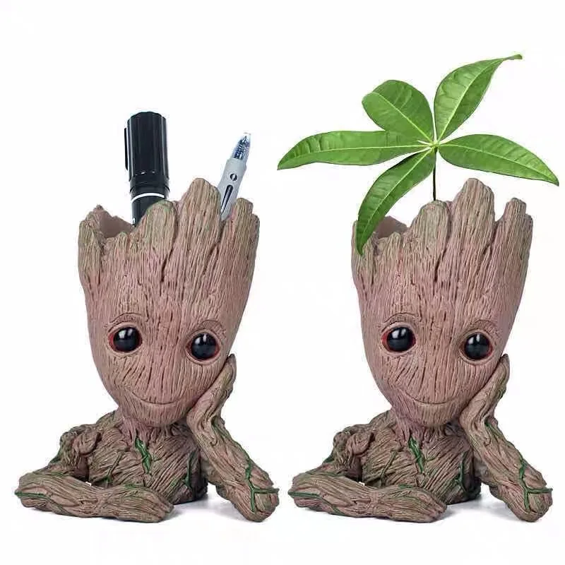 

Guardian of The Vol. 2 Baby Groot multifunction model is suitable for potted pen container Action Figure Model Gift 16cm
