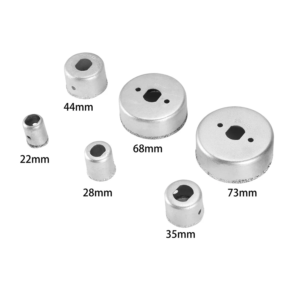 9 шт. Алмазное покрытие набор сверл плитка Мраморное стекло керамические отверстия пилы сверла для электроинструментов 22 мм-73 мм
