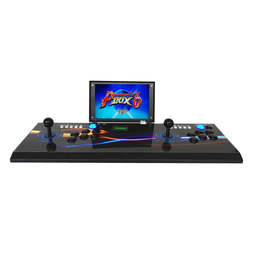 1" ЖК мини настольная аркадная с классическими играми 1300 в 1 PCB