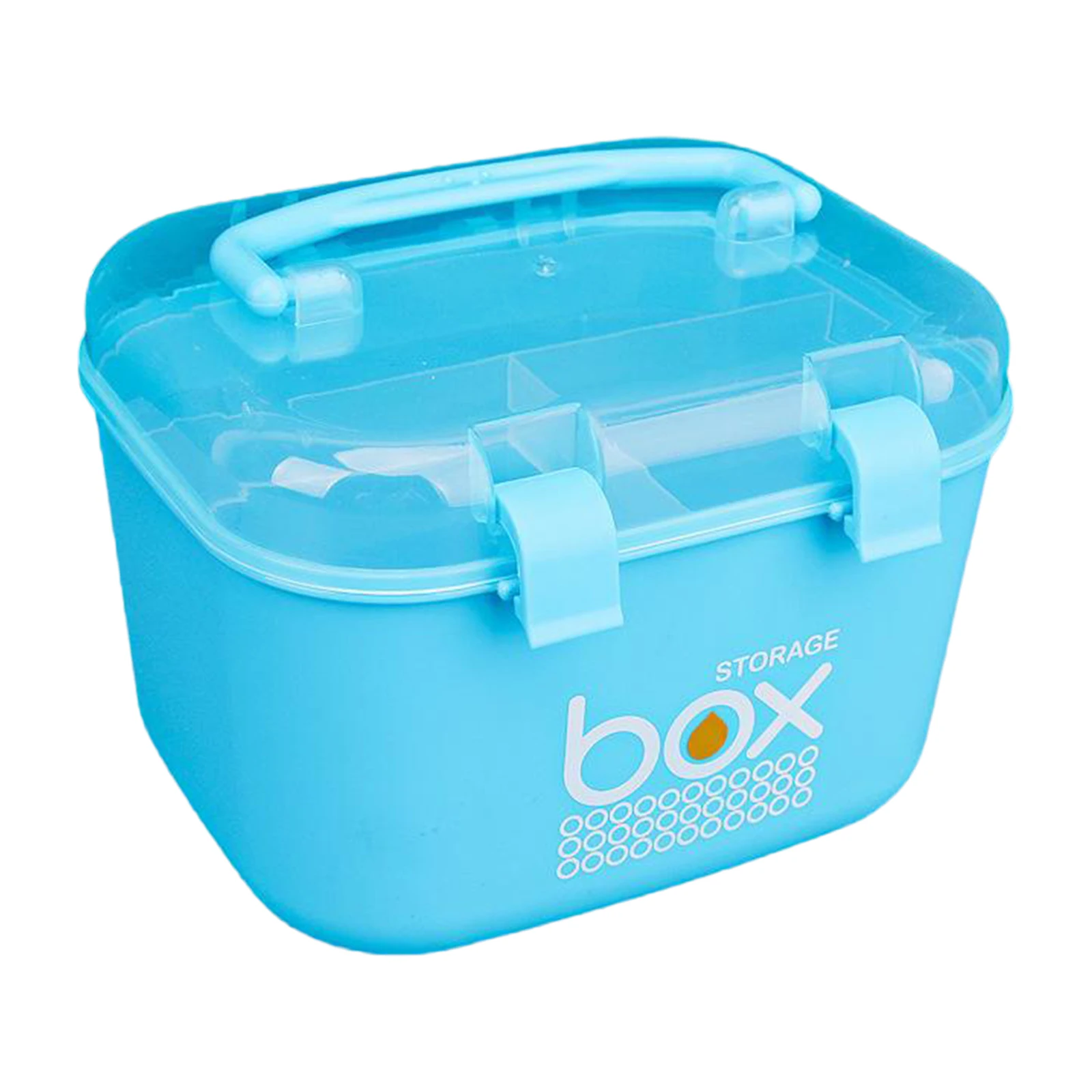 Multipurpose Clear Plastic Bobbins Storage Tool Box Embroidery Sewing Thread Spools Container Case Art Craft Organizer