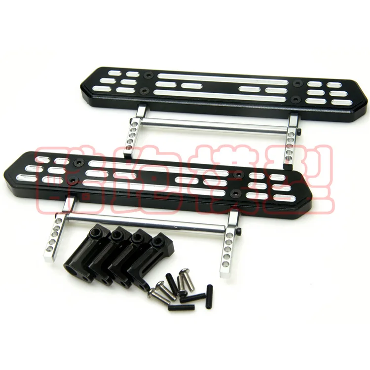 Модель скалолазание автомобильные аксессуары ЧПУ Алюминиевый сплав осевой Scx10 металлические педали/боковой протектор Fender-1