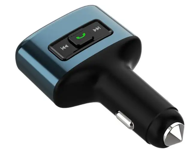 20 шт. C52S автомобильный Громкая связь Bluetooth fm-передатчик Автомобильный MP3-плеер TYPE-C Быстрая зарядка аудио двойная Автомобильная usb-зарядка