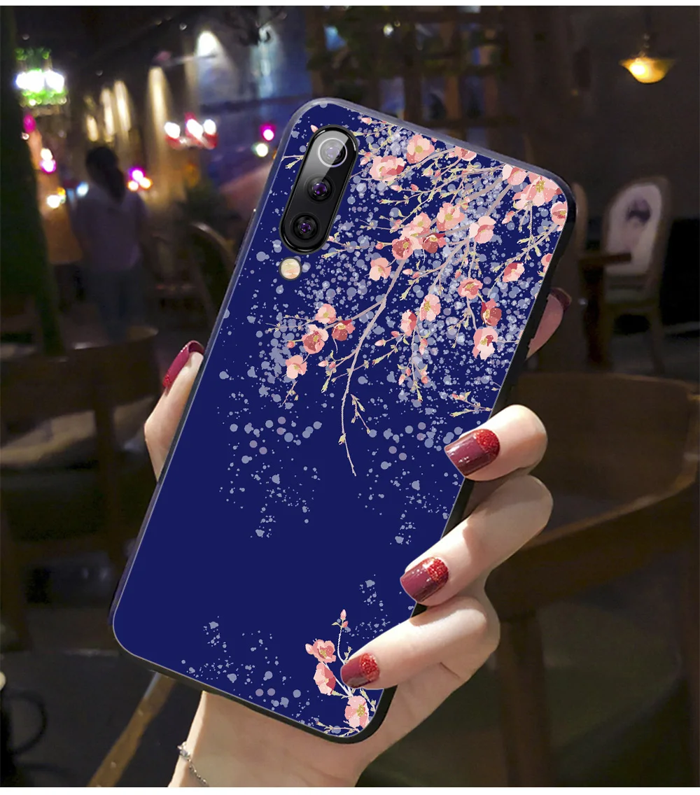 Для huawei P20 pro Чехол P30 задняя крышка lite для huawei honor 20 pro Чехол V20 mate ЖЕСТКИЙ ЦВЕТОК РОЗА ФЛОРА девушка женщина Индивидуальные