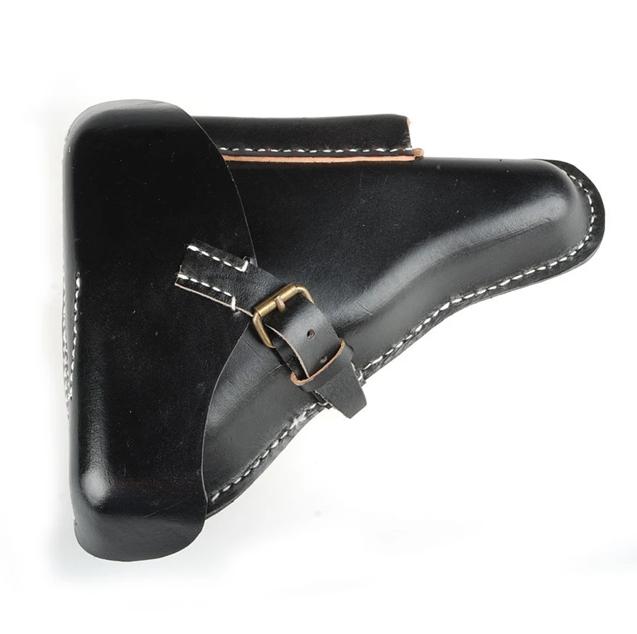 WWII GERMAN ELITE LUGER P08 P-08 HARDSHELL HOLSTER LEATHER OUTDOORS MILITARY military holster