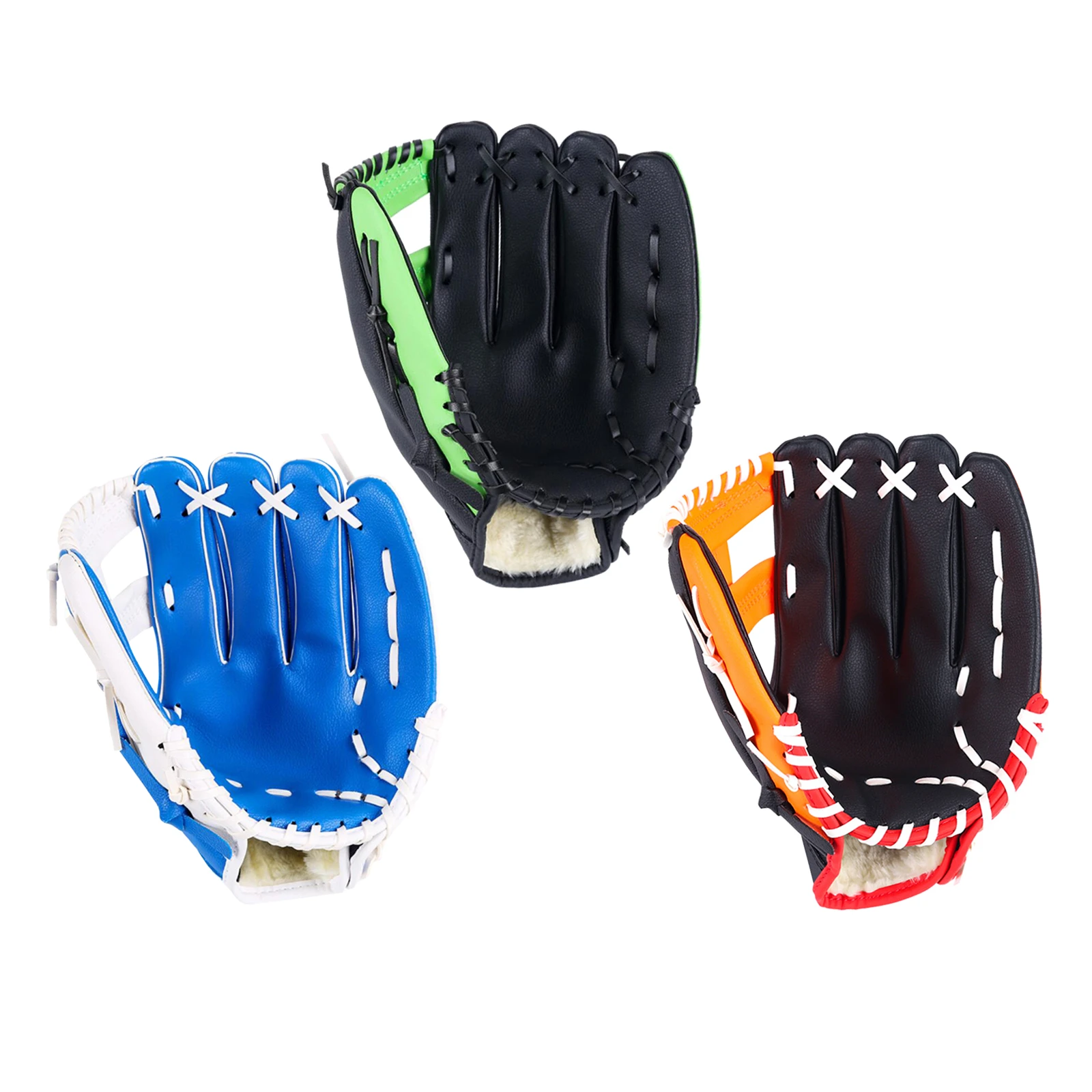 Guantes de béisbol blandos, manopla de Softball, lista jugar|Béisbol y sóftbol| -