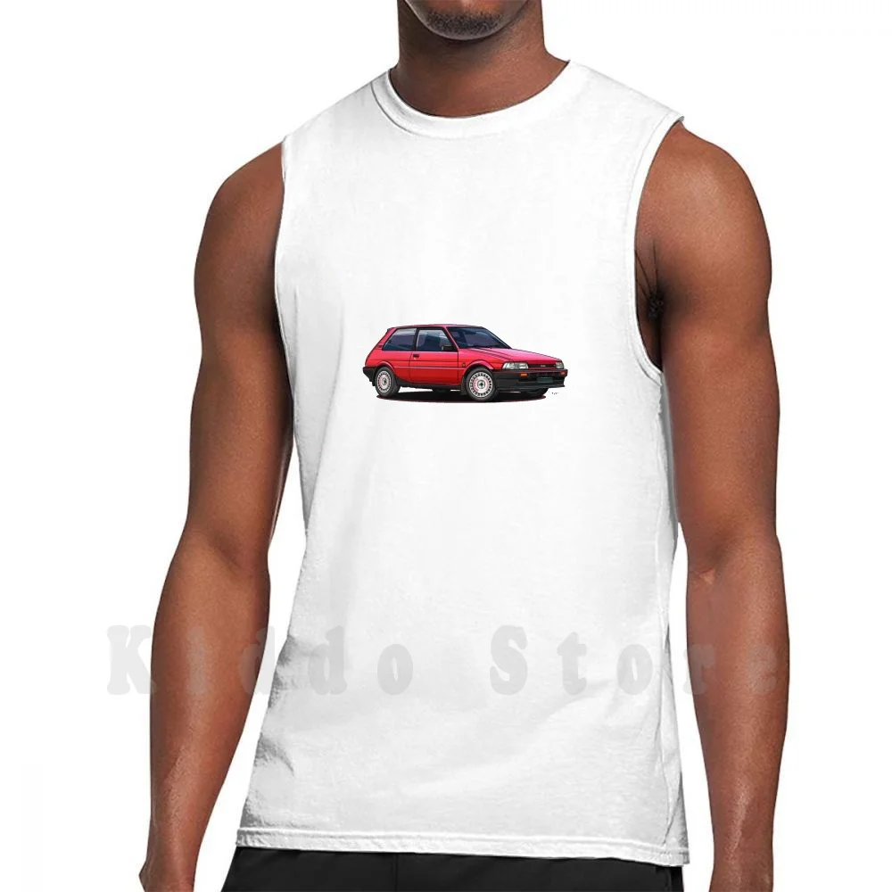 

Corolla Ae82-красные майки, жилеты, 100% хлопок Corolla Ae82 Gti Gt Gts Fx16 4Age