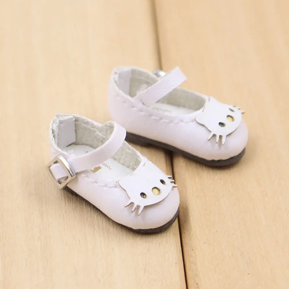 Doll Shoes 1/6 4 different colors with cat suitable for 30cm ICY blyth doll F&D professional design