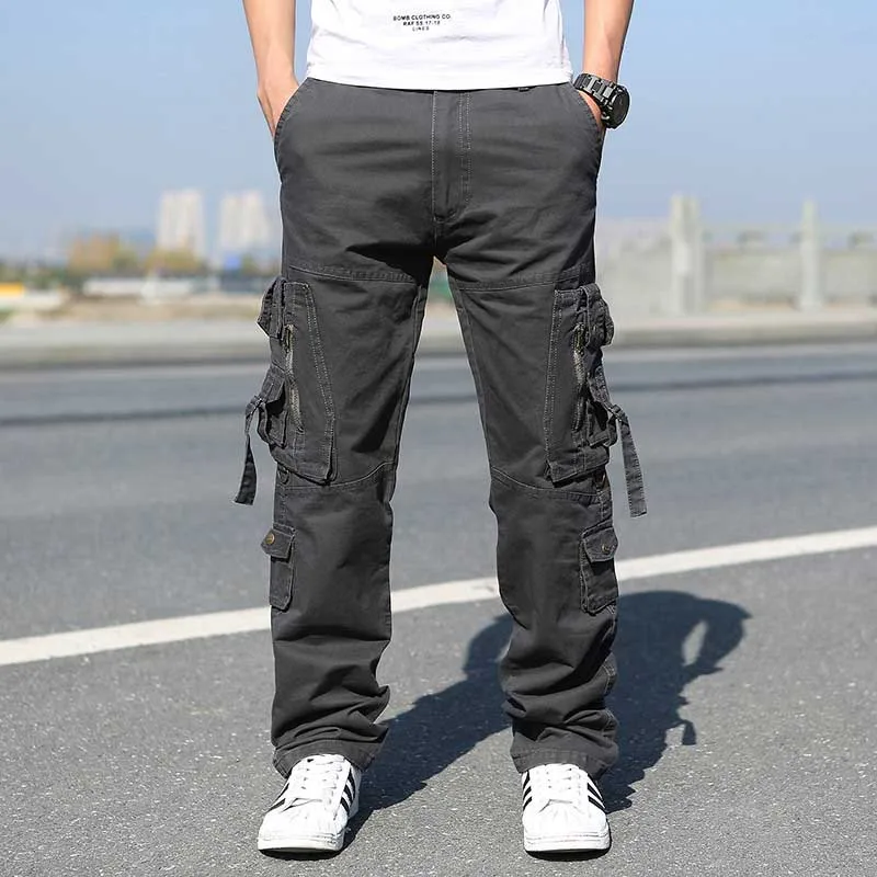 Брюки в стиле хип-хоп; брюки-карго; уличная одежда для мужчин; повседневные хлопковые рабочие брюки; мужские брюки в стиле хип-хоп; корейские джоггеры; мужская одежда размера плюс