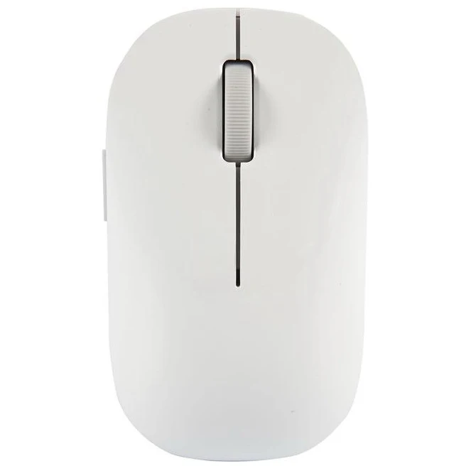 Мышь Xiaomi Mi Wireless белый оптическая(1200dpi) беспроводная USB для ноутбука(4but