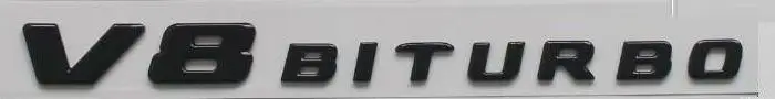 Gloss Black Черный глянец эмблемы для Mercedes W212 W213 E43 E53 E63 E63s 4matic V8 - Цвет: Gloss Black